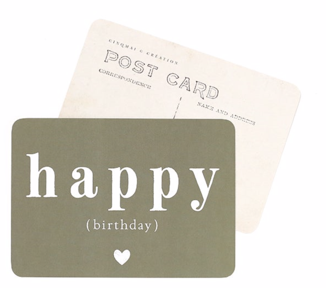 Carte postale - Joyeux anniversaire