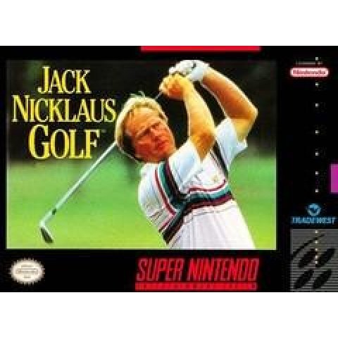 JEU SNES JACK NICKLAUS GOLF SANS BOITE