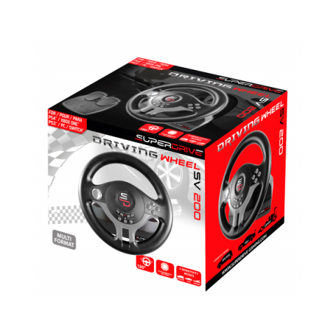 VOLANT DRIVE SV200 MULTISUPPORTS - COMPATIBLE PS4, XBOX ONE, PC, SWITCH ET PS3