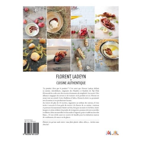 LIVRE FLORENT LADEYN CUISINE AUTHENTIQUE