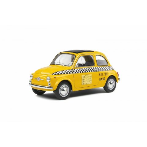 FIAT 500 Taxi NYC Jaune - 1:18 SOLIDO S1801407