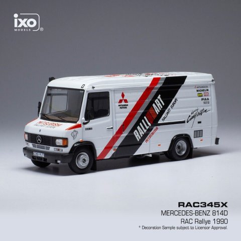 MERCEDES 814D RAC Rallye 1990 - 1:43 IXO RAC345X