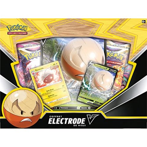 Pokémon - Coffret Électrode de Hisui-V 4 boosters