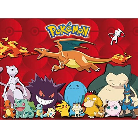 Pokémon- Puzzle 100 pièces XXL - Mes Pokémon préférés