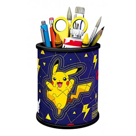 Pokémon - Puzzle 3D 54 pièces - pot à crayons Pikachu