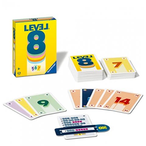 Ravensburger - Level 8 - Jeu de cartes - Jeu de société famille - Jeu de combinaisons - 2 à 6 Joueurs dès 8 Ans - Mixte