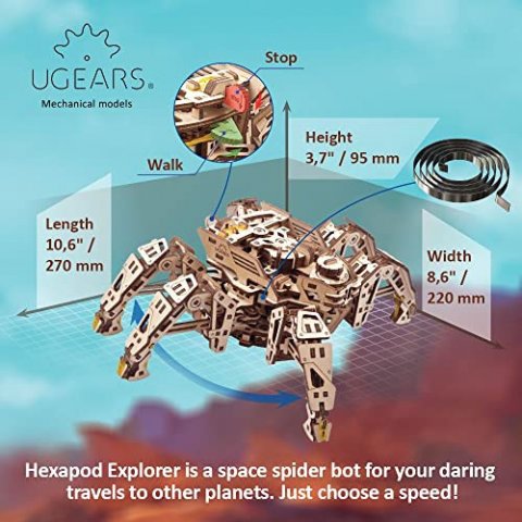 Ugears - Hexapod Explorer