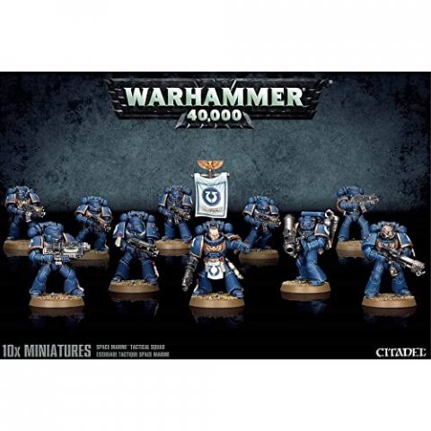 Warhammer 40k - Space Marine escouade tactique / tactical Squad - 10 figurines