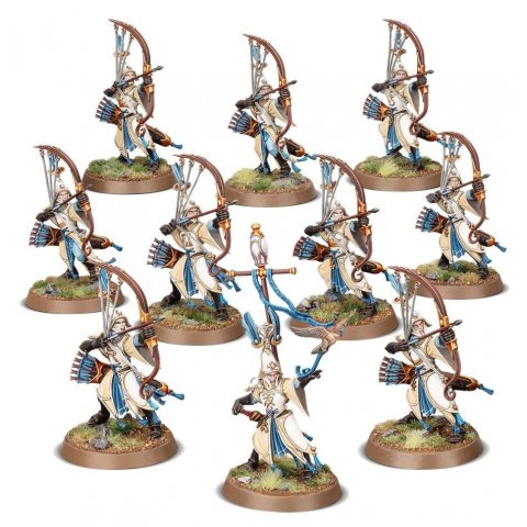 Warhammer Age of Sigmar - Sentinelles Auraliennes Vanari / Vanari Auralan Sentinels - 10 figurines