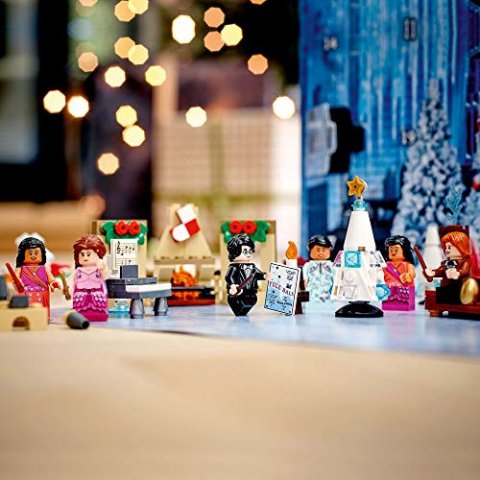 LEGO 75981 - Harry Potter Calendrier de l’Avent LEGO Harry Potter jeu de Construction de Noël - Scène du Bal de Noël à Poudlard