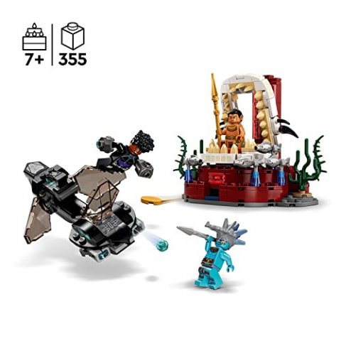 LEGO Marvel 76213 - La Salle du Trône du Roi Namor