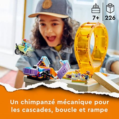 Le Looping du Chimpanzé Cogneur - Lego City Stuntz  60338
