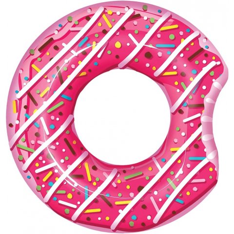 Bouée Donut - 107 cm – dès 12 ans - Modèle aléatoire