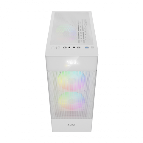 Gamdias Aura GC5 Elite RGB - Blanc - 16333-82C33-10800-G