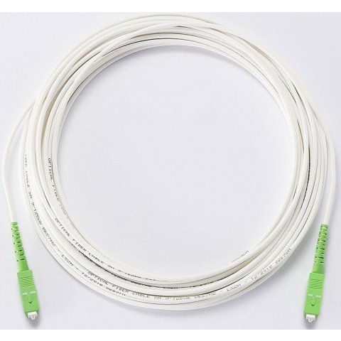 Câble fibre optique, SC-APC/APC, 10 mètres pour Box: SFR / Orange / Bouyghes
