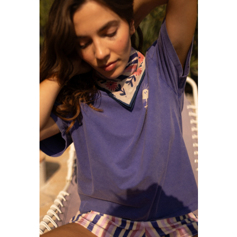 Small foulard Futa True Blue APACHES