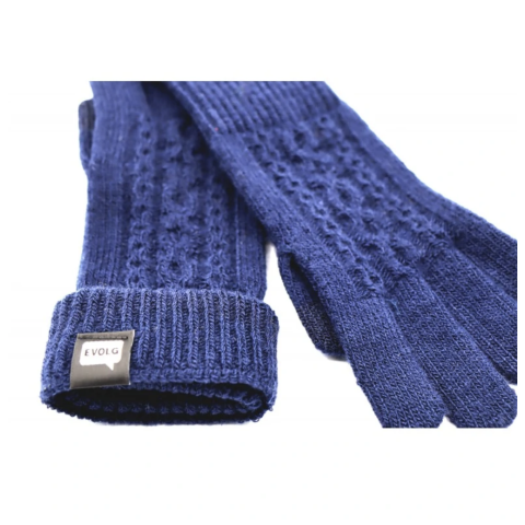 Gants tactiles maille adulte - Vasca Navy - EVOLG