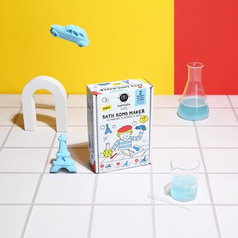 Fabrique de bombes de bain enfant Paris - Kit DIY Nailmatic