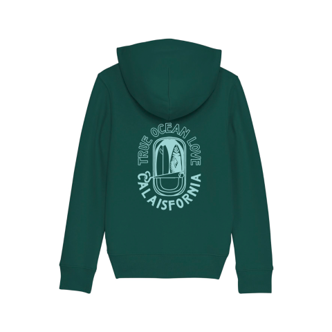 Sweat zippé Sardine
