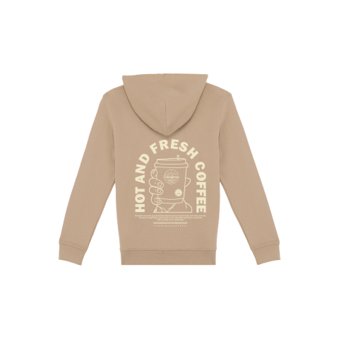 HOODIE COFFEE BEIGE