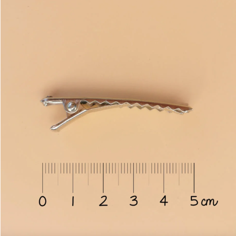 Barrette 3 coeurs - doré