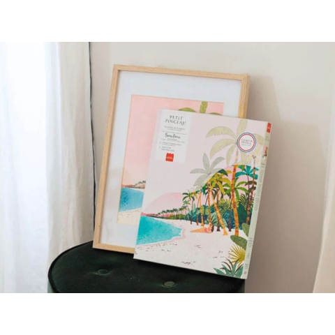 Coffret peinture - Petit Pinceau - Bora bora par Tania Garcia