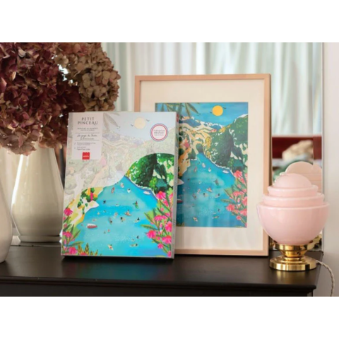 Coffret peinture - Petit Pinceau - Les Gorges du Verdon par Nolwenn Studio