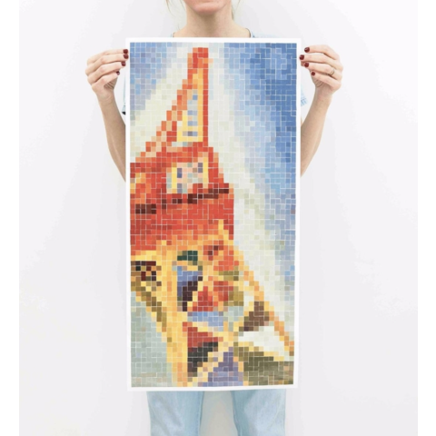 Poster en stickers - POPPIK - TOUR EIFFEL