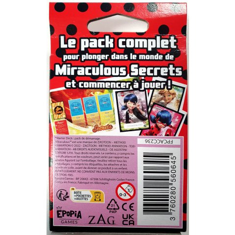 Miraculous Secrets - Deck de démarrage / Starter set (FR)