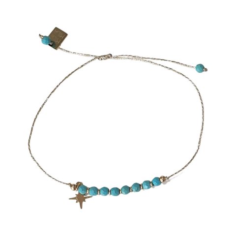 Bracelet Turquoise acier