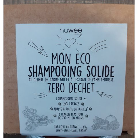 Shampoing solide- NUWEE