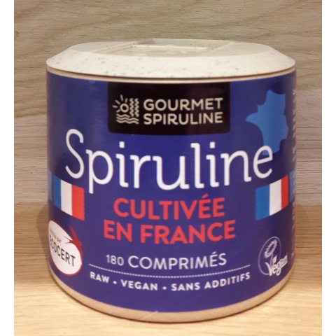 Spiruline France comprimés - GOURMET SPIRULINE