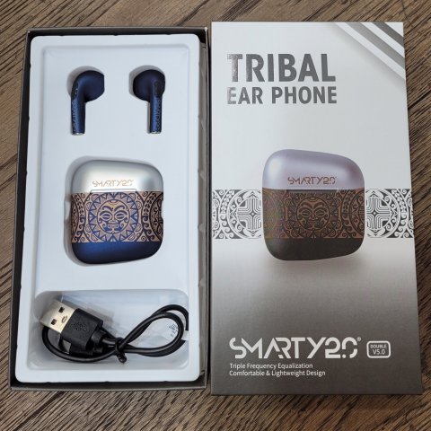 EARPhone smarty2C tribal bleu