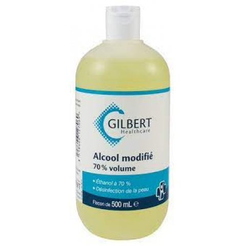 Alcool modifié 70° Volume - 5 contenances - Gilbert 125 ml
