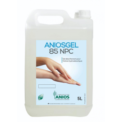 Gel désinfectant hydroalcoolique ANIOSGEL 85 NPC bidon de 5 L