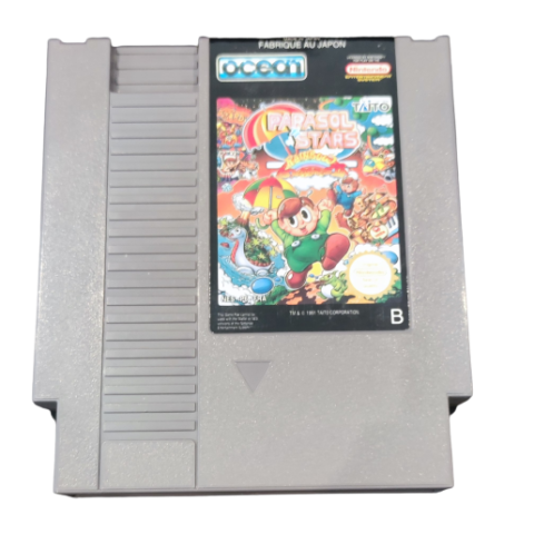 JEU NES PARASOL STARS RAINBOX ISLAND 2 COMPLET