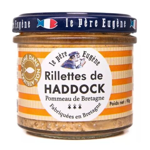 Rillettes de haddock au pommeau de Bretagne Le Père Eugène 