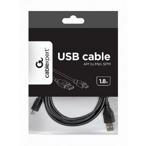 Câble USB A vers USB 5 broches, 1.8m - GEMBIRD CCP-USB2-AM5P-6