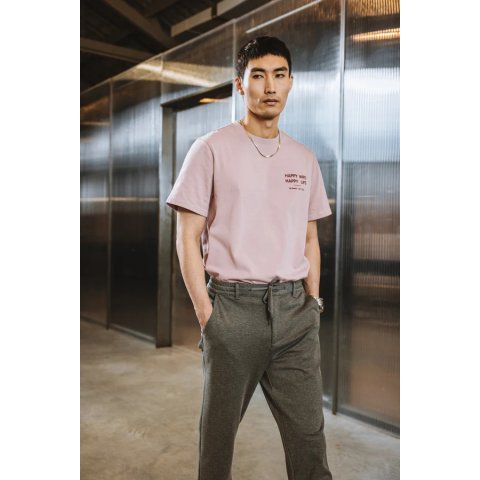T-shirt droit Chuck Happy Wife Homme Freeman T.Porter light rose