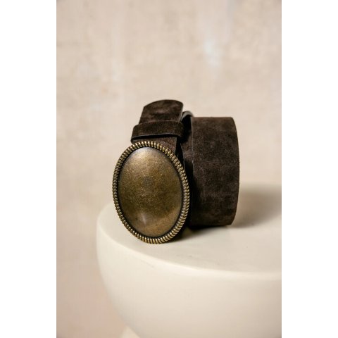 Ceinture en cuir Femme Freeman T.Porter Kallas Chocolate 