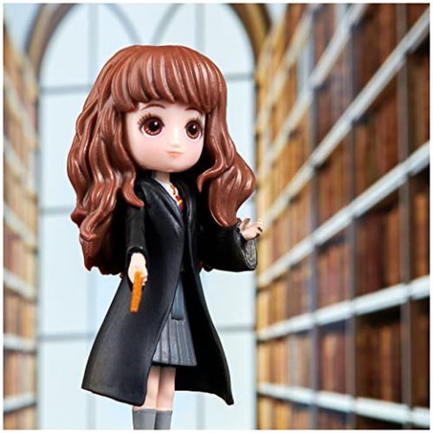 Harry Potter - Figurine Articulée Hermione Granger 8 cm Avec Baguette Magique