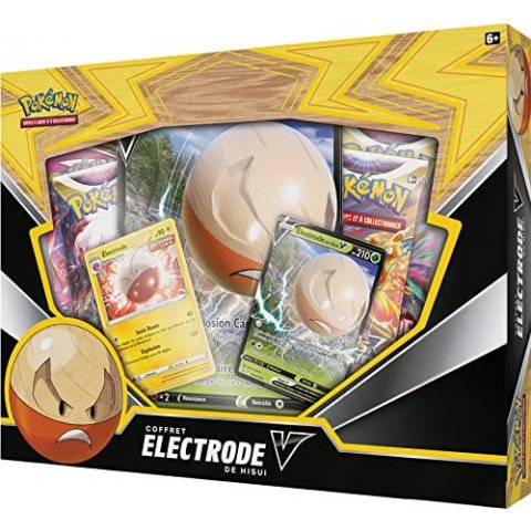 Pokémon - Coffret Électrode de Hisui-V 4 boosters