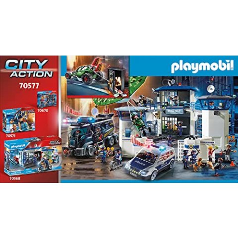 Playmobil City 70577 - Karts de Policier et Bandit