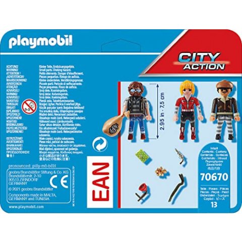 Playmobil 70670 - Equipe de Bandits