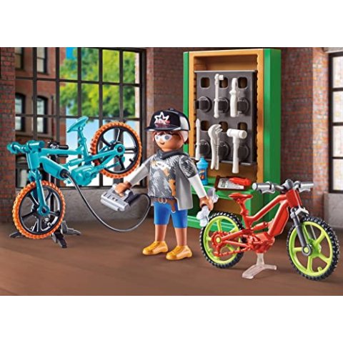 Playmobil City 70674 - Atelier réparation de vélos