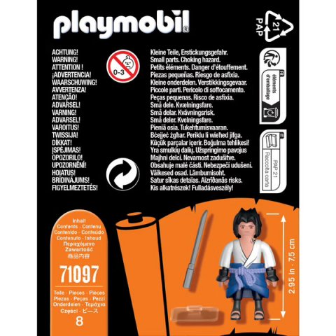 Sasuke - Playmobil Naruto Shippuden  71097