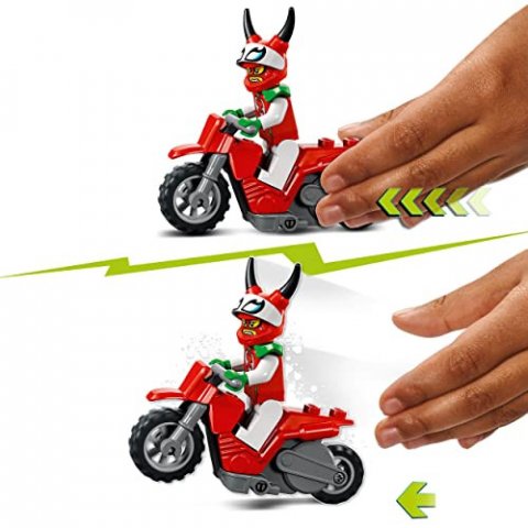 LEGO 60332 City Stuntz - La Moto de Cascade du Scorpion Téméraire