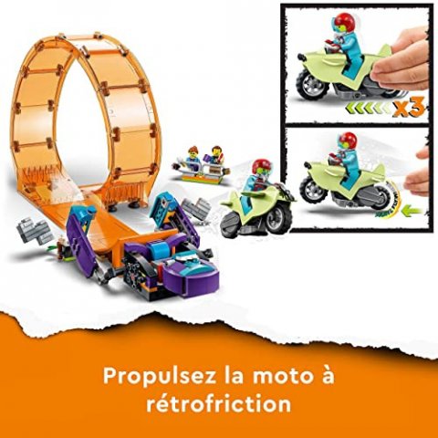Le Looping du Chimpanzé Cogneur - Lego City Stuntz  60338