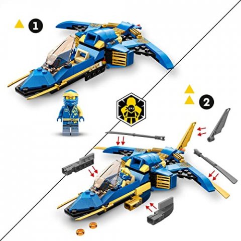 LEGO Ninjago 71784 - Le Jet Supersonique de Jay