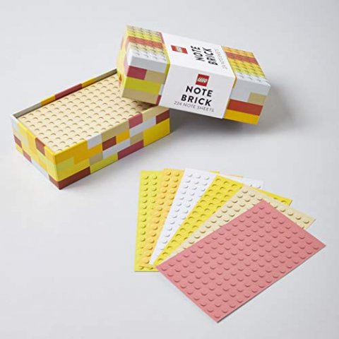 LEGO Note Brick: 224 feuille de note (jaune-orange)